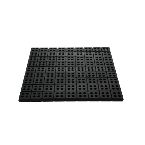 DiversiTech® 2x2 Iso-Cube Anti-Vibration Pad 18 x 18 x 3/4, 180lbs. per  Square