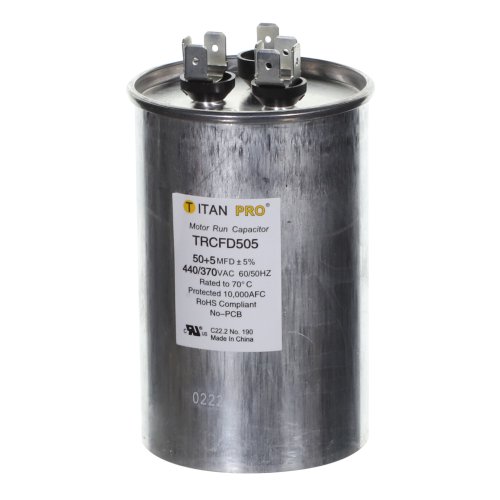 50+5 MFD 440/370V ROUND