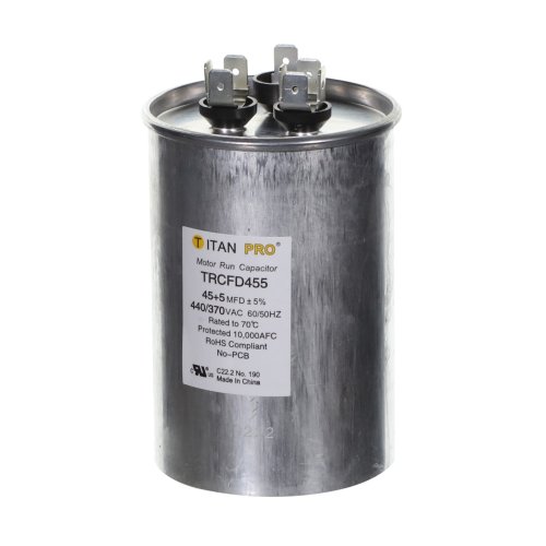 45+5 MFD 440/370V ROUND